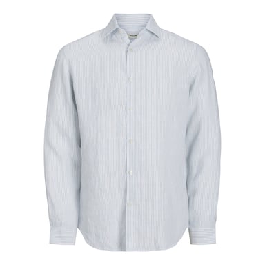 Jack & Jones Camisas Parker Rayas Lino Azul