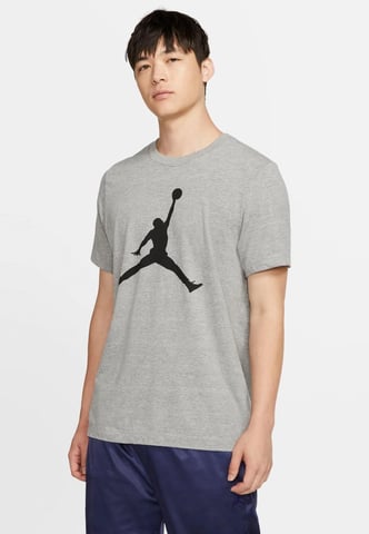 NIKE Hombre M J Jumpman SS Crew Camiseta en Gris