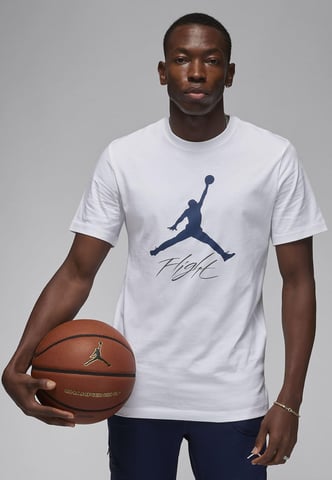 Camiseta Nike Jordan Jumpman Flight Blanca