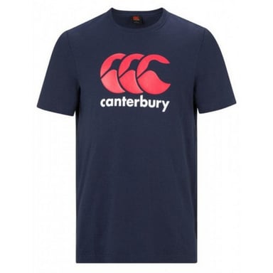 Canterbury Mens CCC Logo T-Shirt (Navy/Red/White)