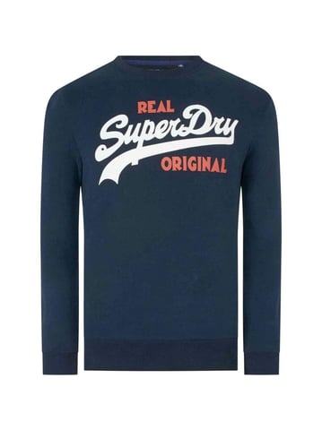 Sudadera con cuello redondo Soda Pop con logotipo vintage de Superdry