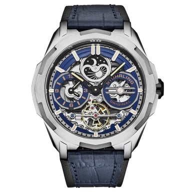 Dual Time Automatic Navigator 46mm Skeleton