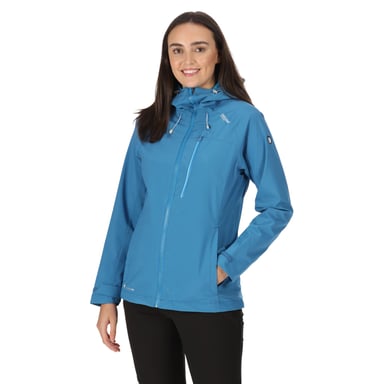Regatta Womens/Ladies Britedale Waterproof Jacket (Vallarta Blue)