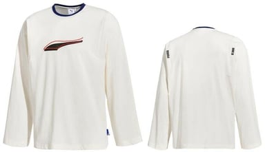PUMA X ADER ERROR DE ADER Camiseta de manga larga Top Top Cream Mens 578491 80
