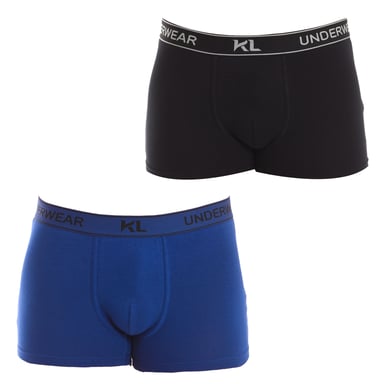 Pack-2 Boxers de tejido transpirable con frontal anatómico KL2014 hombre