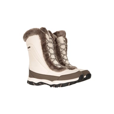 Mountain Warehouse Womens/Ladies Ohio Snow Boots (Beige)