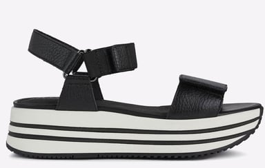 Sandalias de mujer Geox en negro