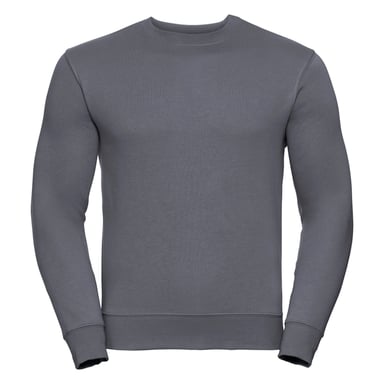 Russell Mens Authentic Sweatshirt (Slimmer Cut) (Convoy Grey)