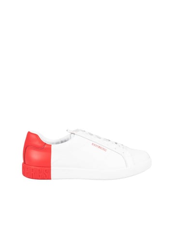 Bikkembergs Zapatillas Saul del hombre Blanco, rojo