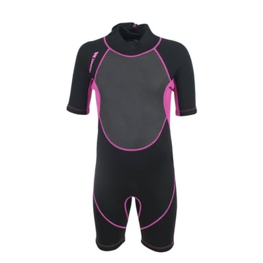 Trespass Childrens Girls Scubadive 3mm Short Wetsuit (Black)