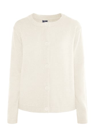 Dreimaster Cardigan women off-white