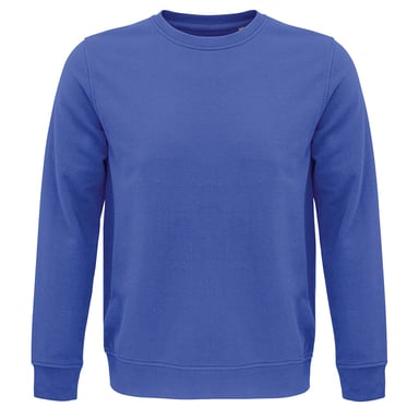 SOLS Unisex Adult Comet Organic Sweatshirt (Royal Blue)