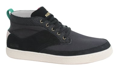 Puma Tee CS Mid Top Black Lace Up Shoe Shoes Shoes Shoes Trainers 354442 01 x42a