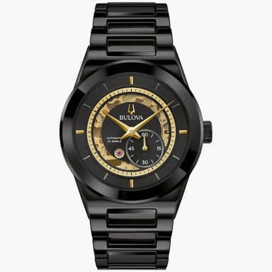 Bulova Millennia Collection Men's Black Watch 98A291