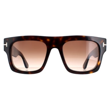 Gafas de sol Tom Ford FT0711 Fausto 52F degradado marrón habana oscuro