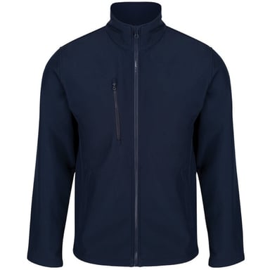 Regatta Professional Mens Ablaze Three Layer Soft Shell Jacket (Navy/Navy)
