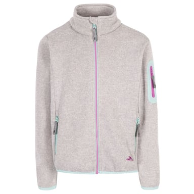 Trespass Childrens/Kids Whisk AT300 Fleece Jacket (Pale Grey)