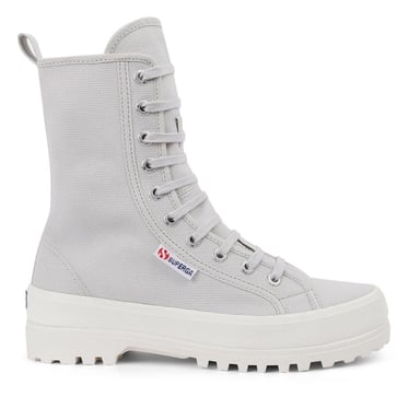 Superga Womens/Ladies 2641 Alpina High Tops (Grey Silver/Avorio)