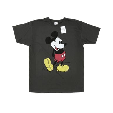 Disney Mens Mickey Mouse Classic Kick T-Shirt (Light Graphite)