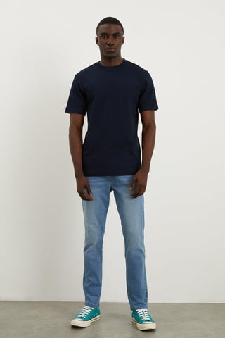 Stone Wash Skinny Fit Jean
