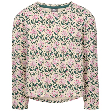 Trespass Girls Rosslyn Long-Sleeved Top (Cream)