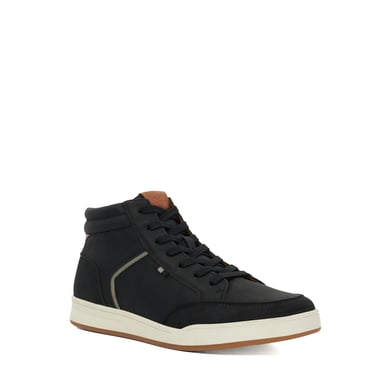 Dune Mens Streets - Canvas High Top Trainers