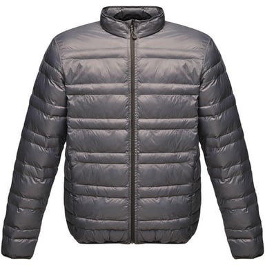Regatta Professional Mens Firedown Insulated Jacket (Seal Grey/Black)