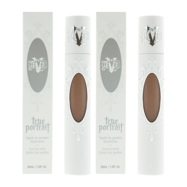 KVD Beauty True Portrait Liquid-To-Powder Foundation 30ml - Tan 076 X 2