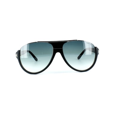 Gafas de sol Tom Ford 0334 Dimitry 02W Negro Mate Gradiente Azul Gris