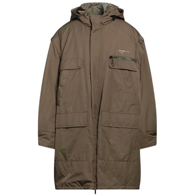 Off-White Mono Reversible Chaqueta Verde Militar