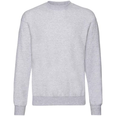 Fruit of the Loom Mens Classic 80/20 Set-in Sweatshirt (Heather Grey)