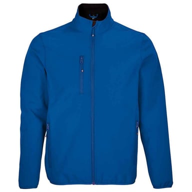 SOLS Mens Falcon Recycled Soft Shell Jacket (Royal Blue)