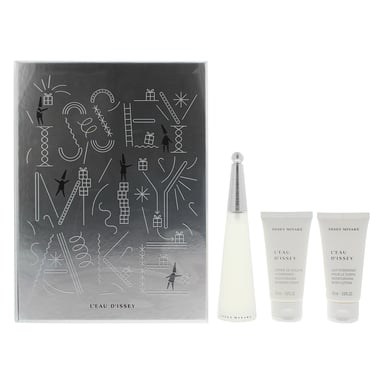 Issey Miyake L'Eau d'Issey Eau de Toilette 50ml Shower Cream 50ml & Body Lotion