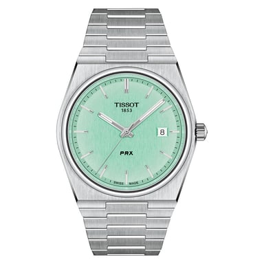 Tissot - PRX Stainless Steel Bracelet Mint Green Dial Men's Watch