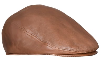 Gorra plana de cuero para hombre Peaky Blinders Newsboy