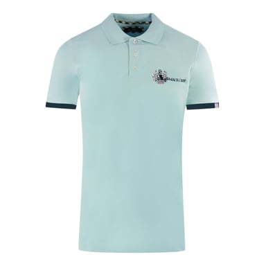 Polo azul claro Aldis de Aquascutum London