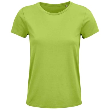 SOLS Womens/Ladies Crusader Organic T-Shirt (Apple Green)