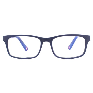 Montana Gafas de lectura BLF73B Azul Mate Light Block +3.50