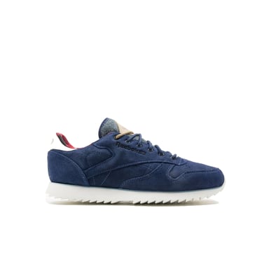 Reebok Zap CL Outdoor Lace Up Blue Leede Cuero Womens Entrenadores AQ9777
