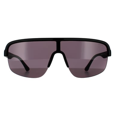 Gafas de sol para hombre Police Semi Sin Montura Negro Mate y Gris Ahumado