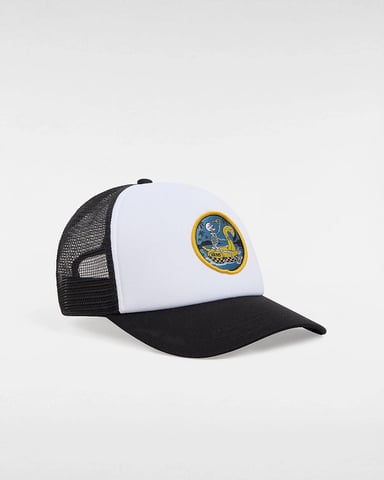 VANS Beer Float Trucker Cap in White