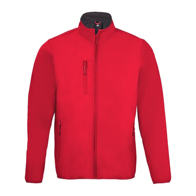 SOLS Mens Radian Soft Shell Jacket (Pepper Red)