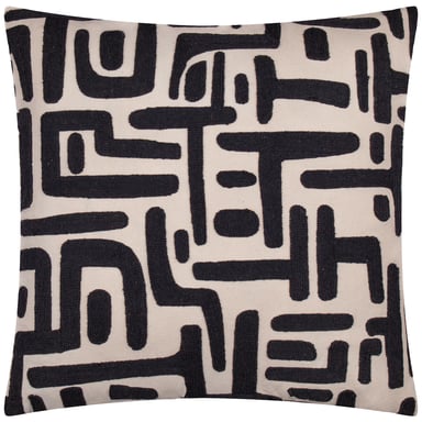 Hoem Brooke Embroidered Cotton Cushion Cover