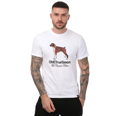 Men's One True Saxon Dawg T-Shirt in White