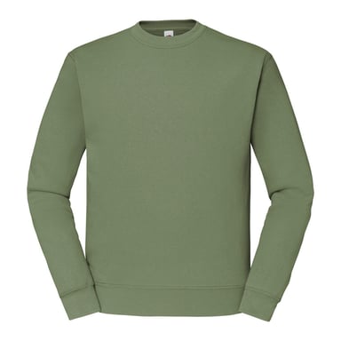 Fruit of the Loom Mens Classic 80/20 Set-in Sweatshirt (Classic Olive)