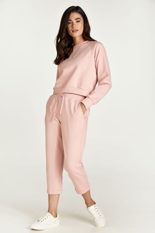 Pantalón de chándal corto rosado