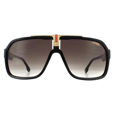 Carrera Shield Mens Black Brown Gradient gafas de sol