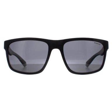 Polaroid Rectangle Hombre Negro Mate Gris Polarizado PLD 2157/S