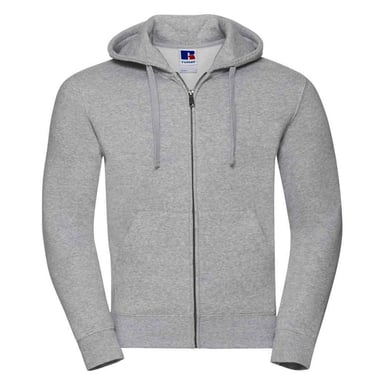 Russell Mens Authentic Hooded Sweatshirt (Light Oxford)