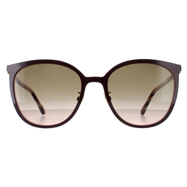 Jimmy Choo Cat Eye Womens Gold Copper Brown Gradient ORIA/G/SK